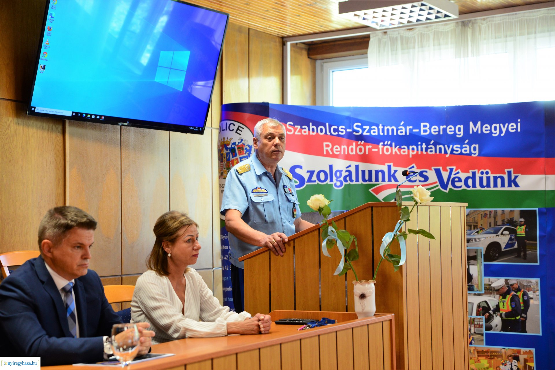 Iskolaőröket köszöntöttek Nyíregyházán