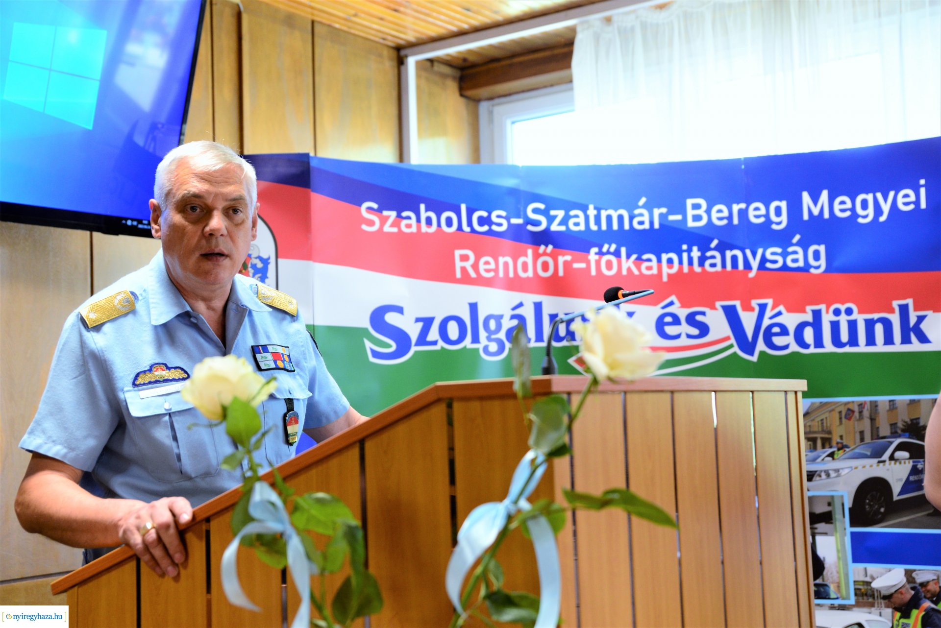 Iskolaőröket köszöntöttek Nyíregyházán