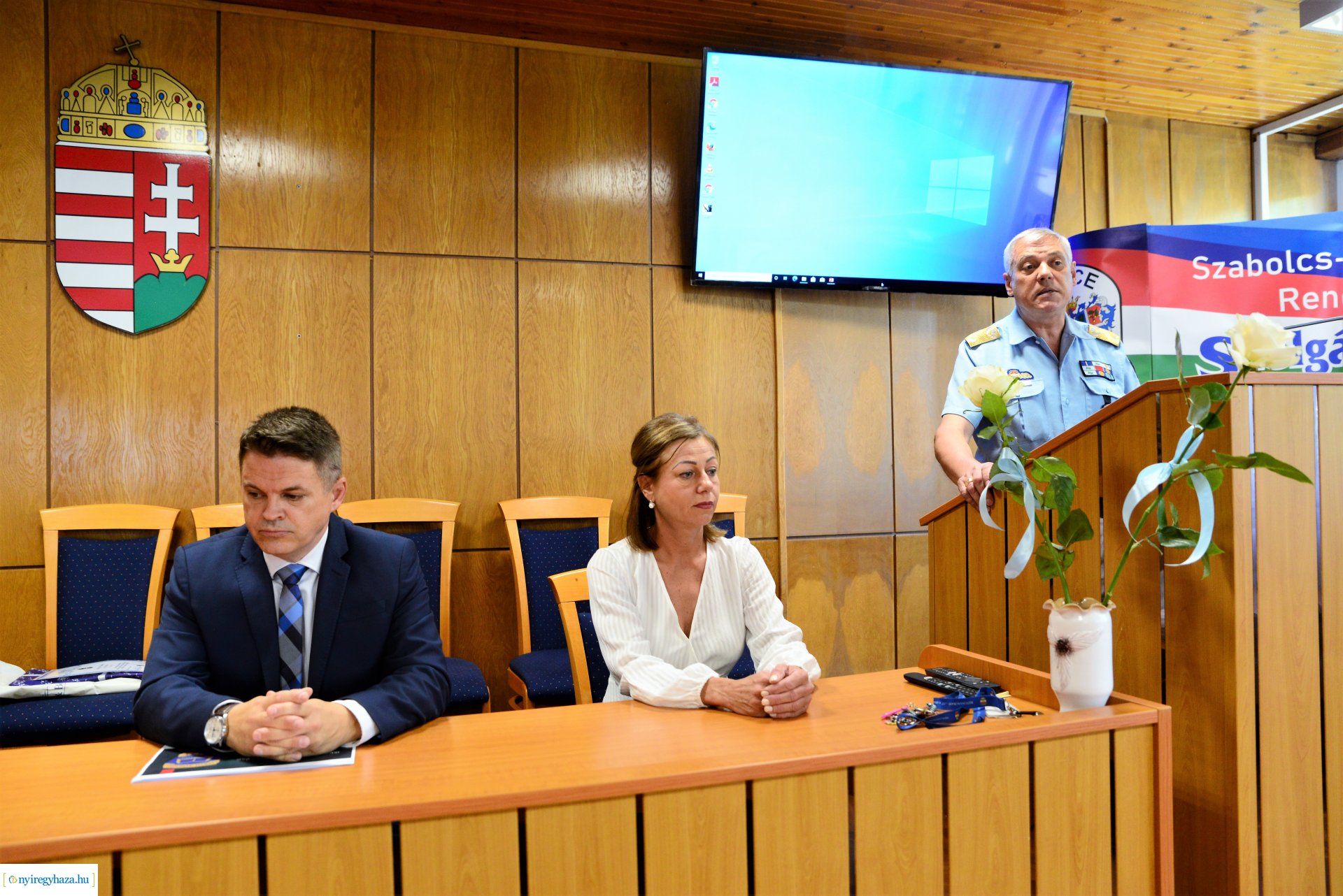 Iskolaőröket köszöntöttek Nyíregyházán