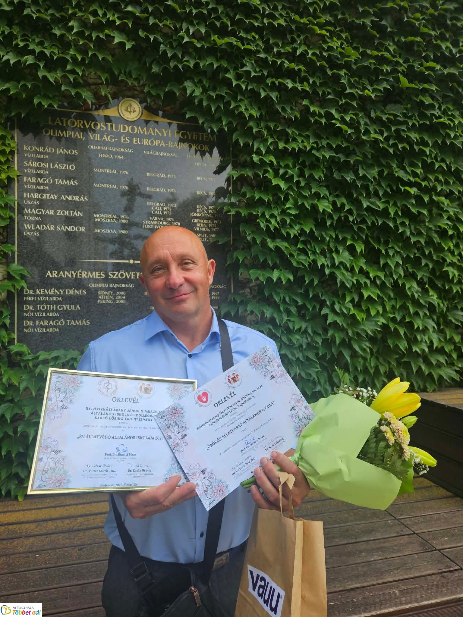 Ismét országos elismerést kapott a sóstóhegyi ökosuli