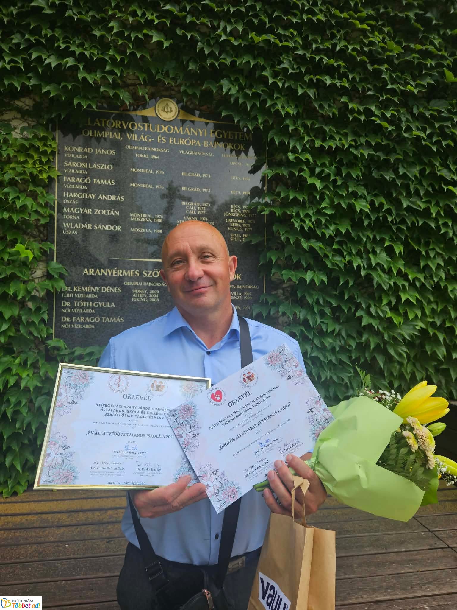 Ismét országos elismerést kapott a sóstóhegyi ökosuli