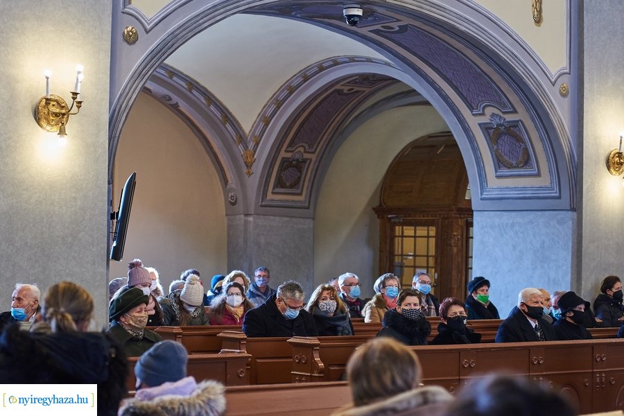 Istentisztelet az evangélikus templomban