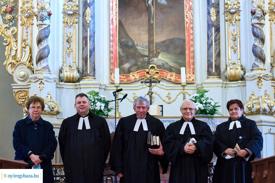 Istentisztelet az evangélikus templomban