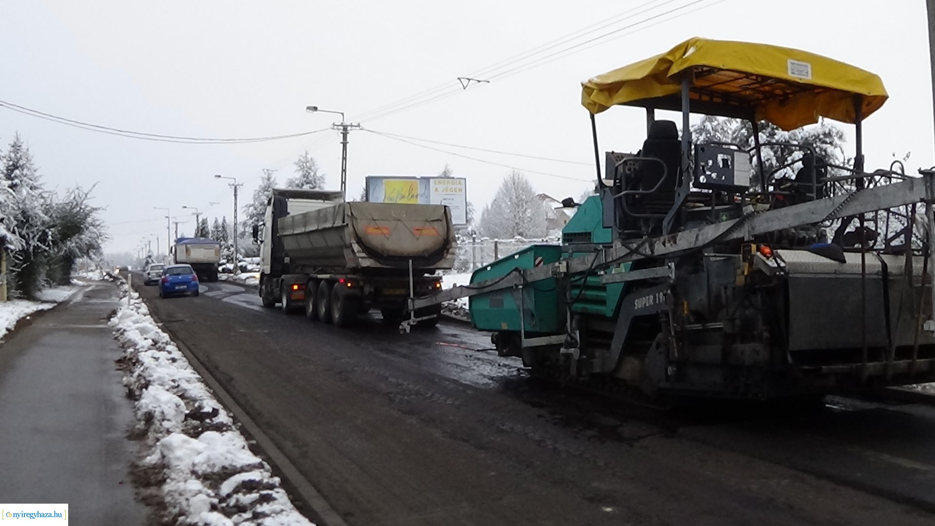 Itt tartanak a munkálatok a Korányi Frigyes utcán