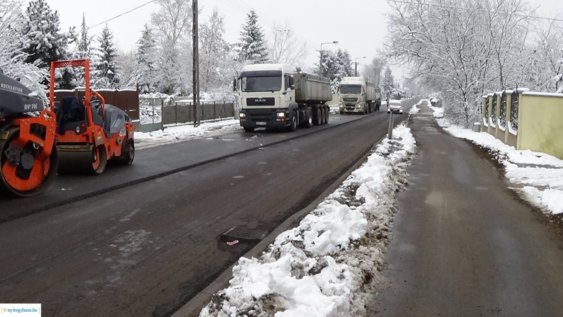 Itt tartanak a munkálatok a Korányi Frigyes utcán