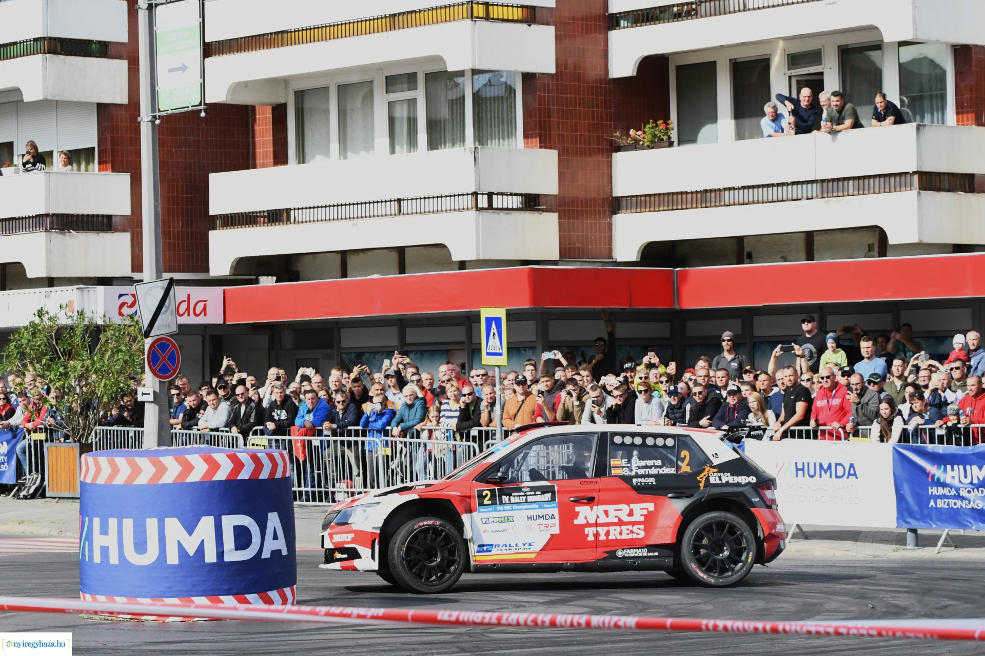 IV. Rally Hungary Nyíregyháza belvárosában