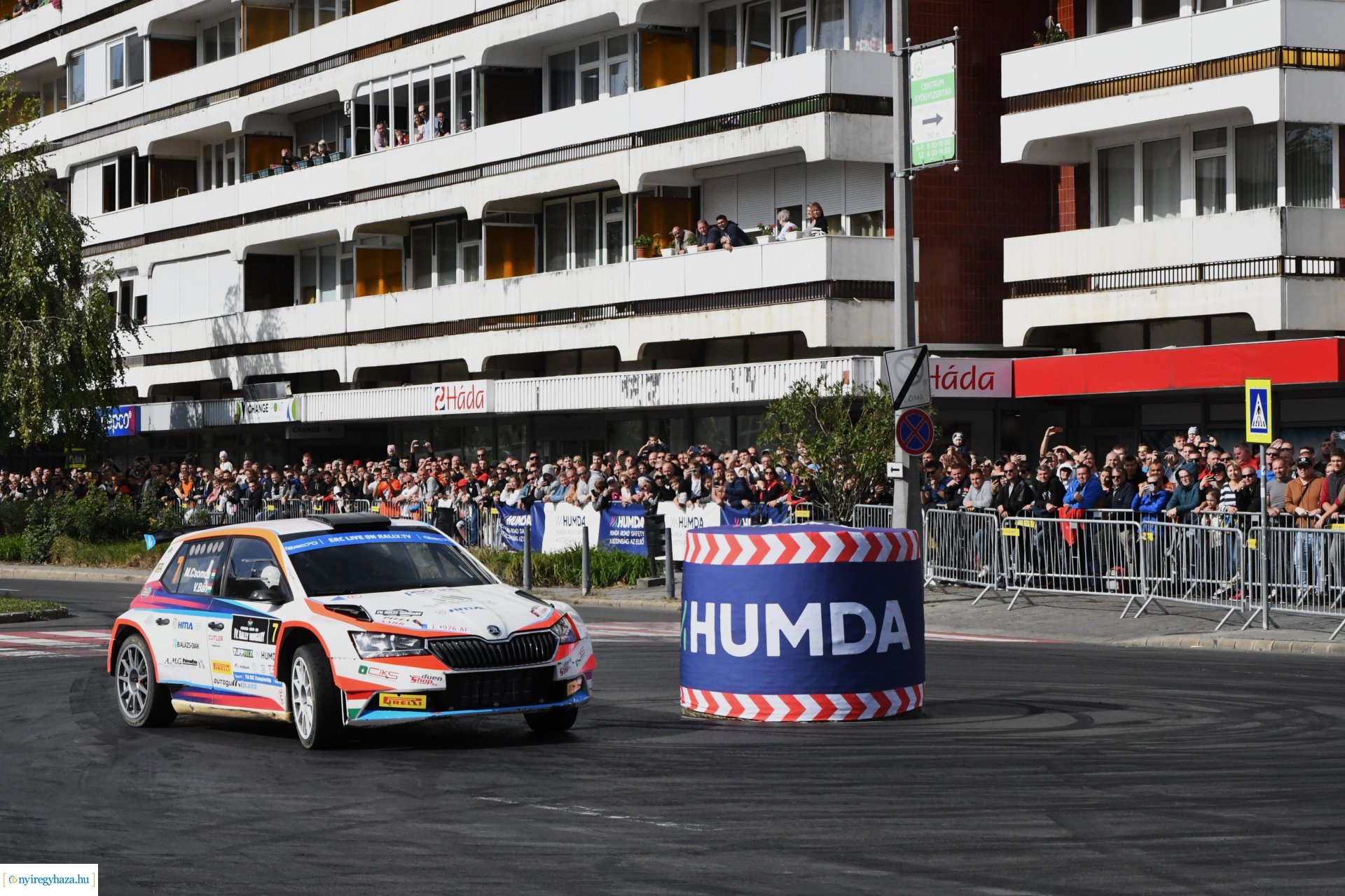 IV. Rally Hungary Nyíregyháza belvárosában