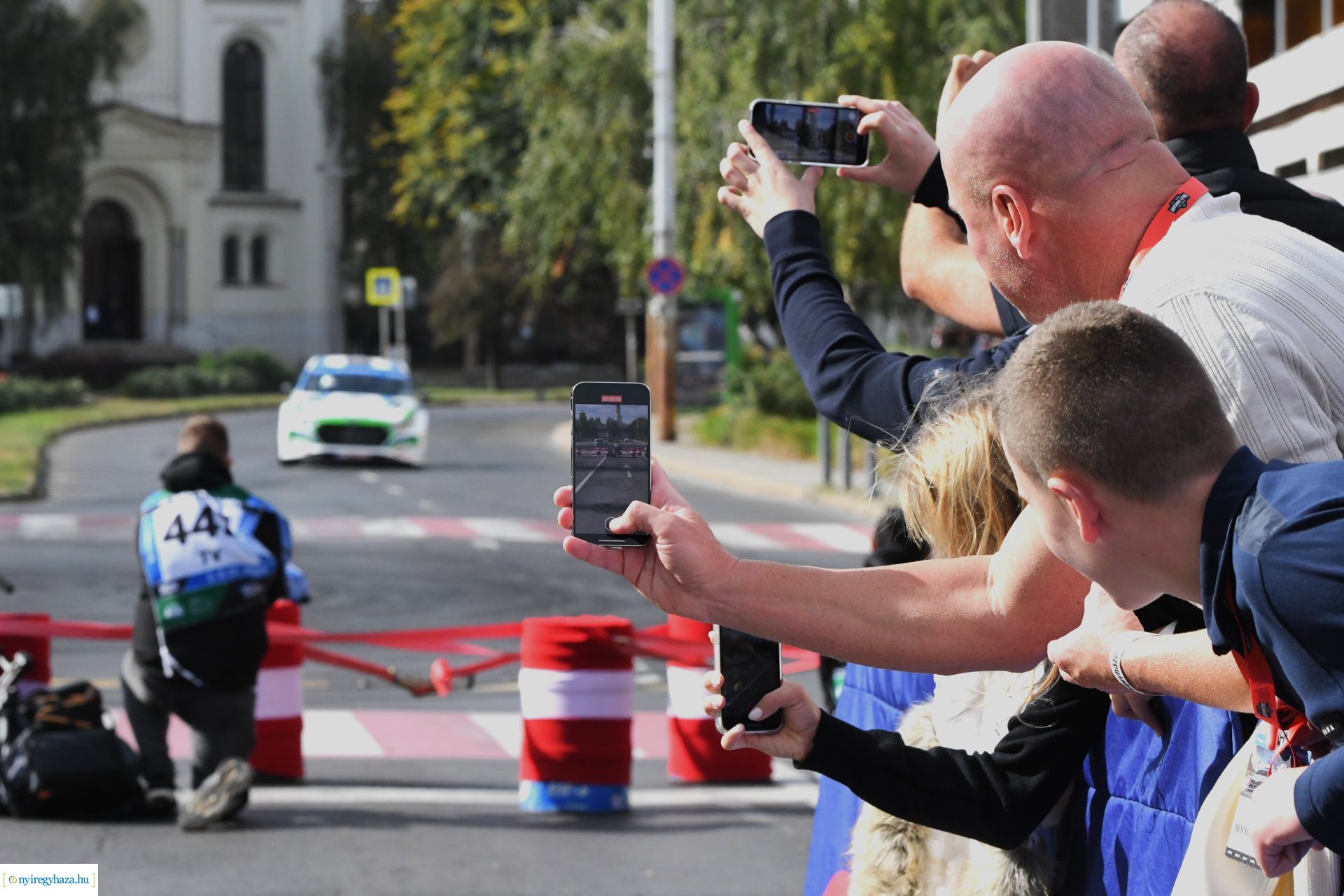 IV. Rally Hungary Nyíregyháza belvárosában