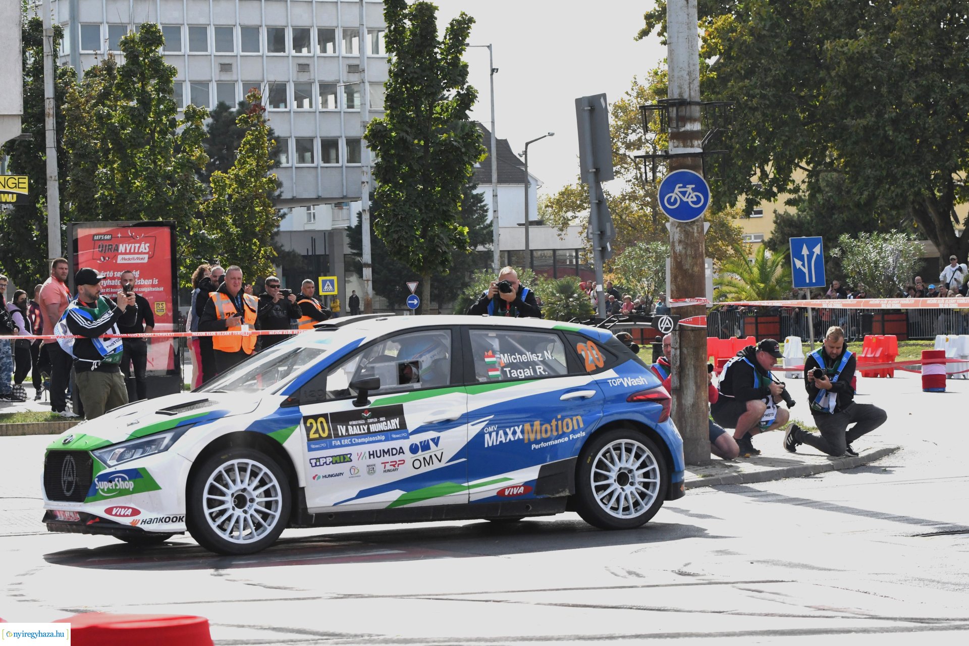 IV. Rally Hungary Nyíregyháza belvárosában