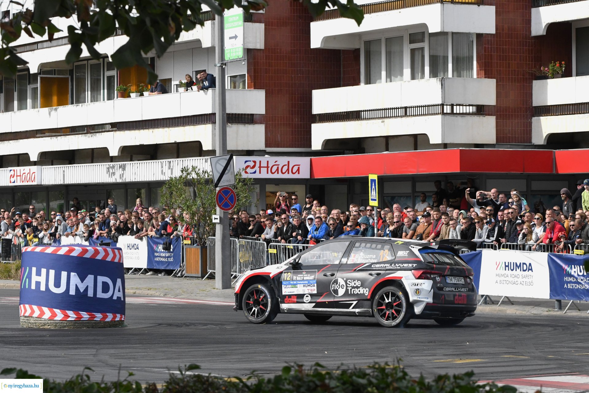 IV. Rally Hungary Nyíregyháza belvárosában