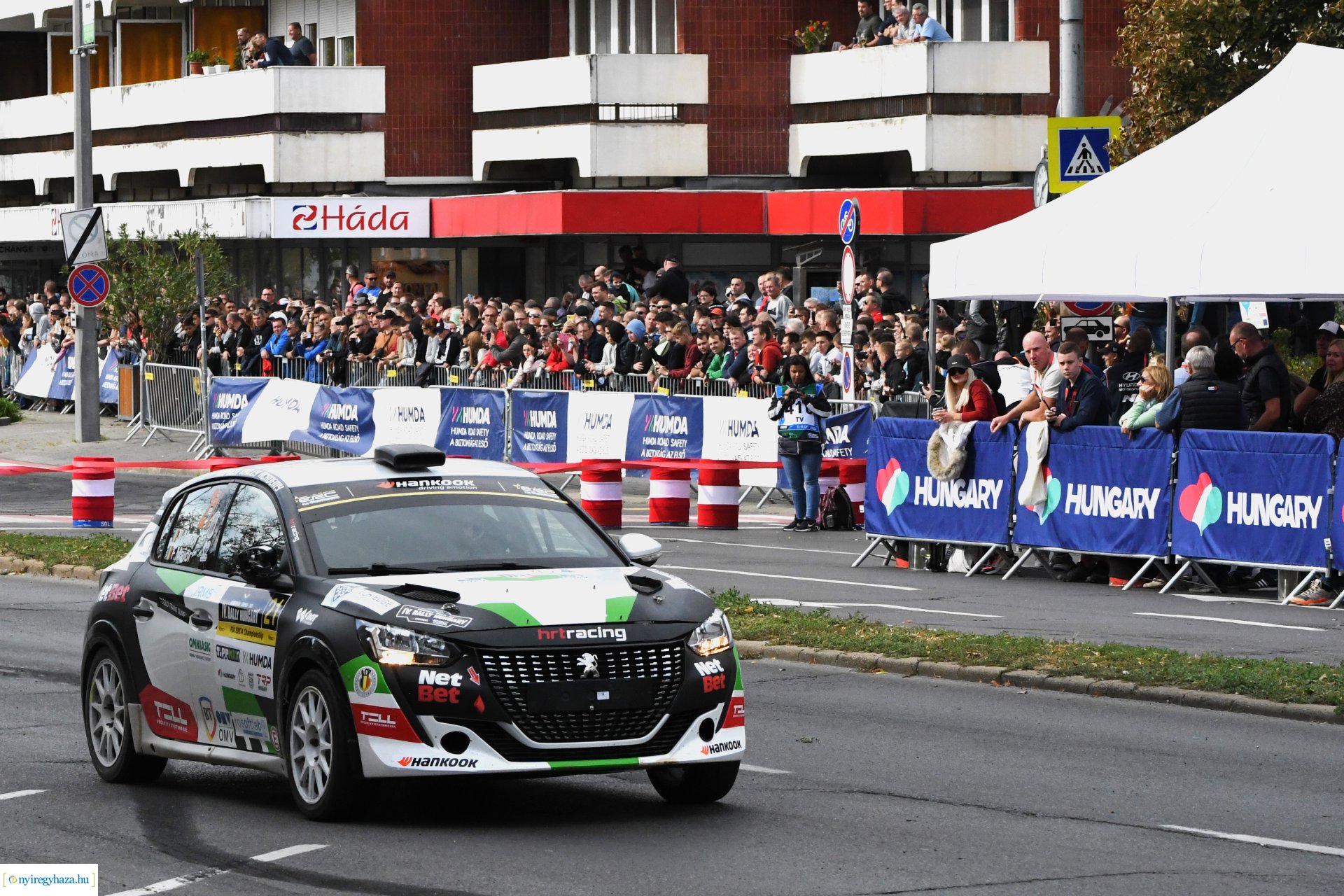 IV. Rally Hungary Nyíregyháza belvárosában