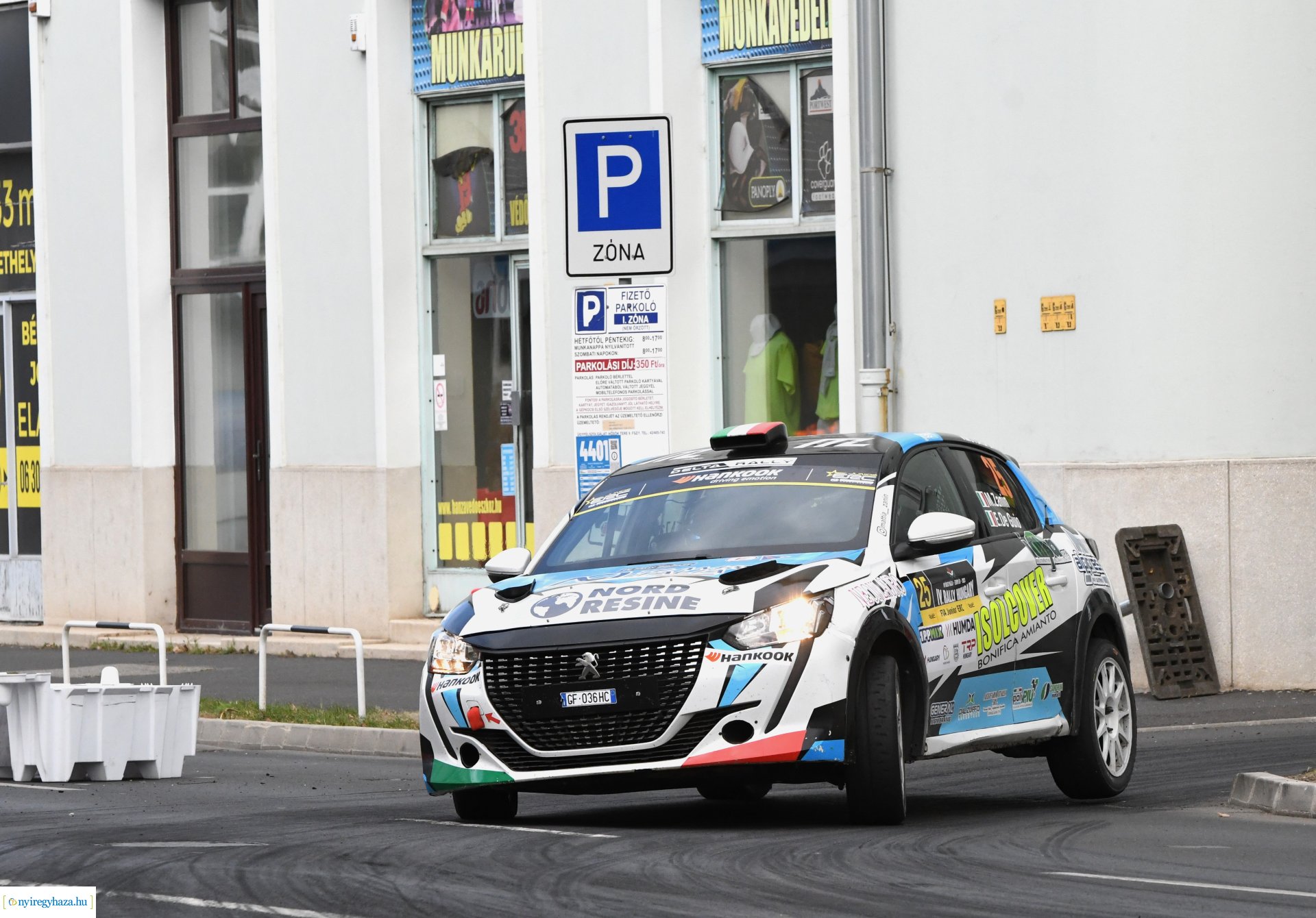 IV. Rally Hungary Nyíregyháza belvárosában