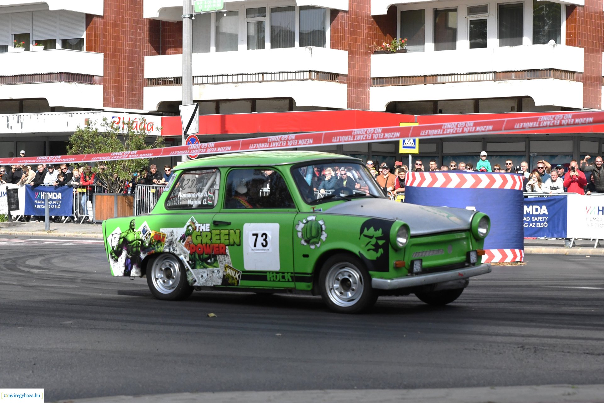 IV. Rally Hungary Nyíregyháza belvárosában