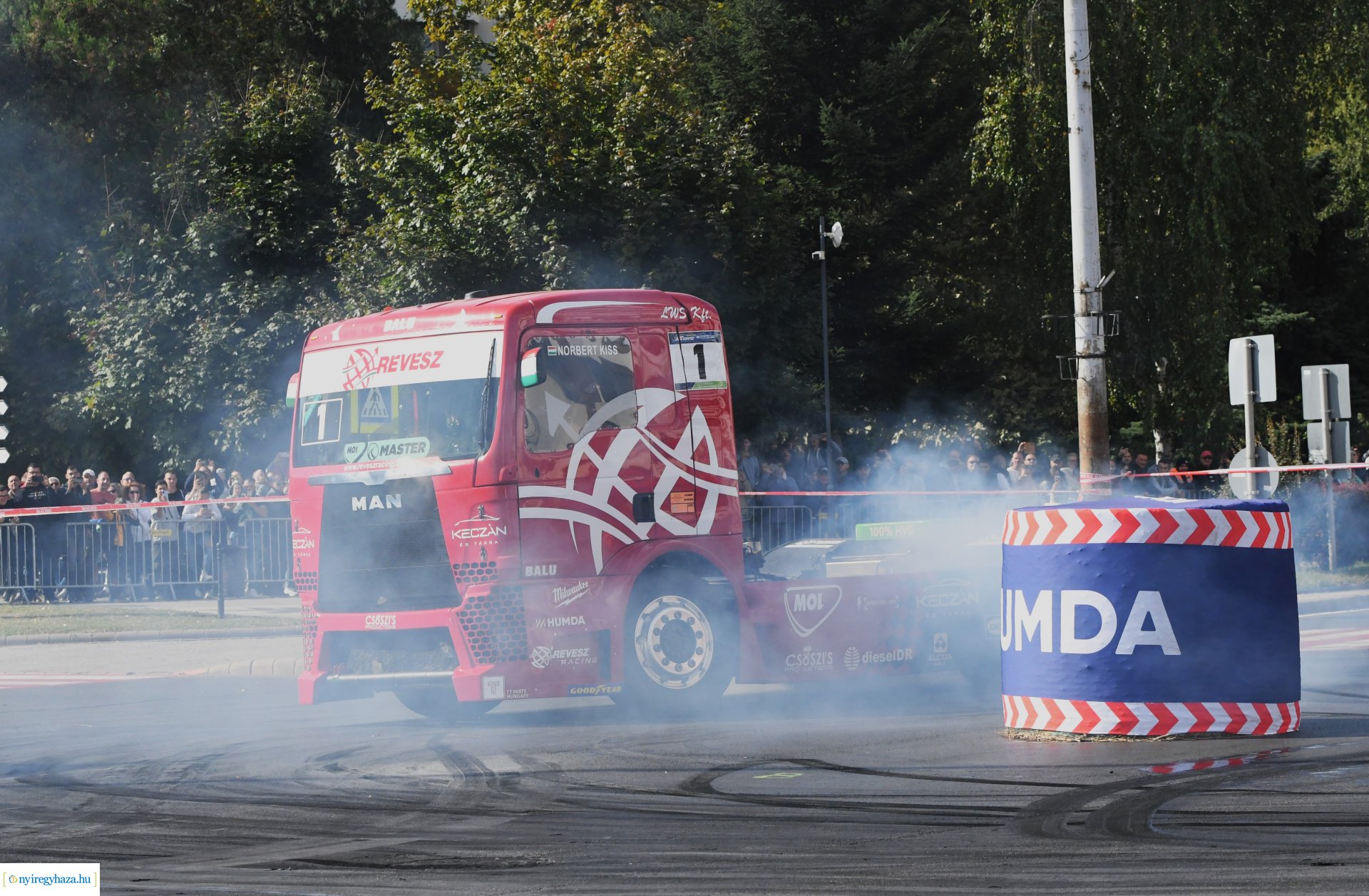 IV. Rally Hungary Nyíregyháza belvárosában