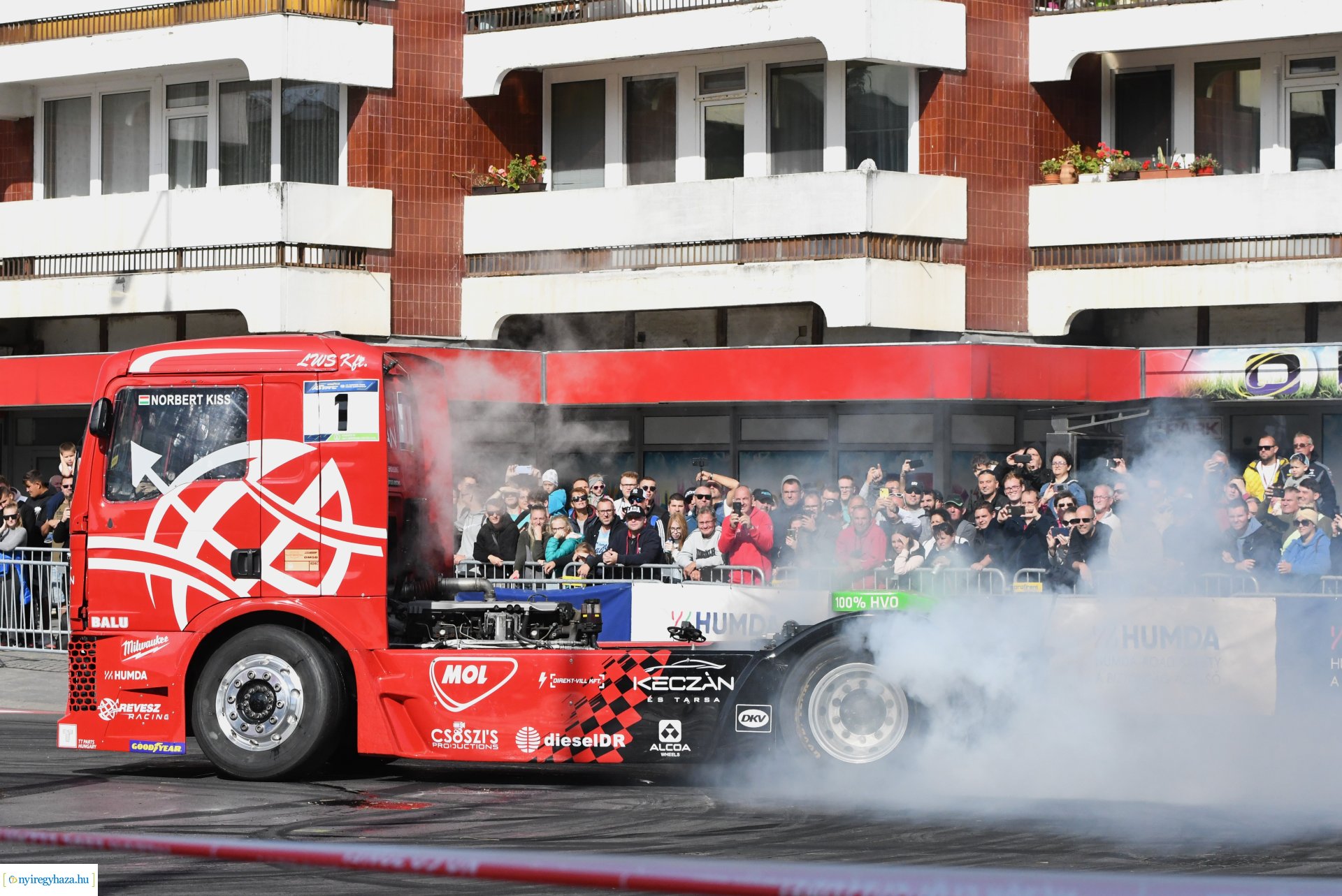 IV. Rally Hungary Nyíregyháza belvárosában