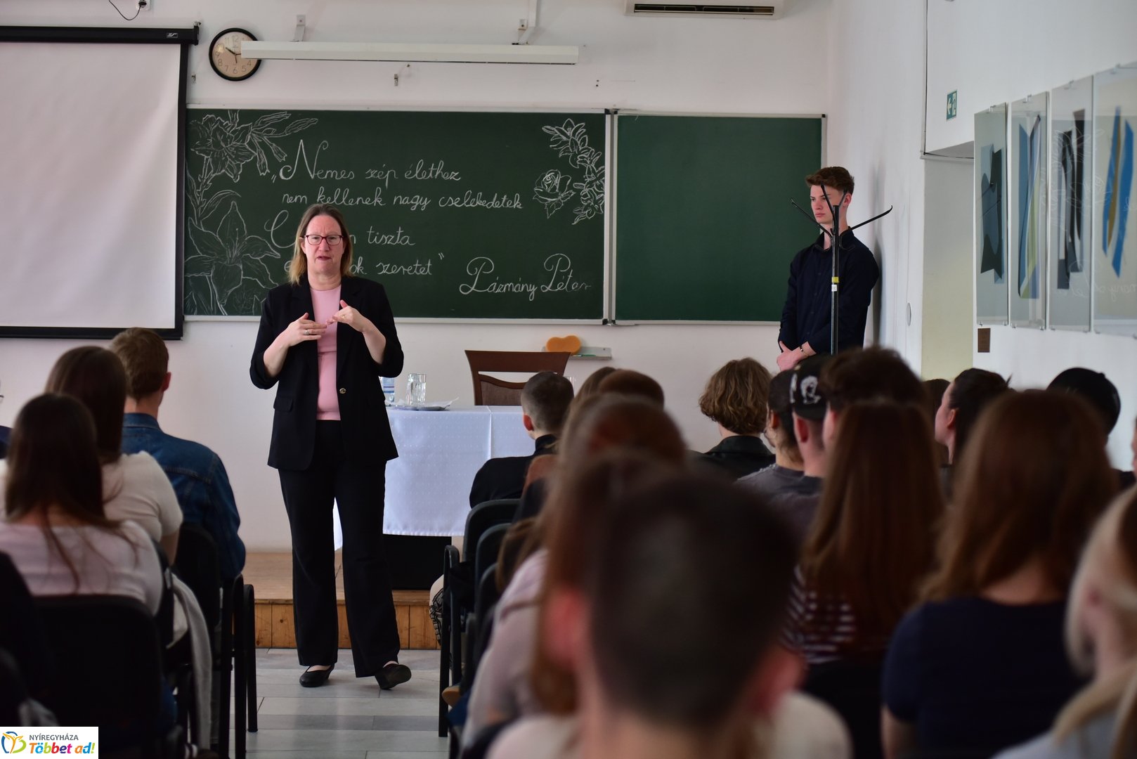 Izraeli nagykövet előadása a Zrínyi Ilona gimnáziumban - 2026