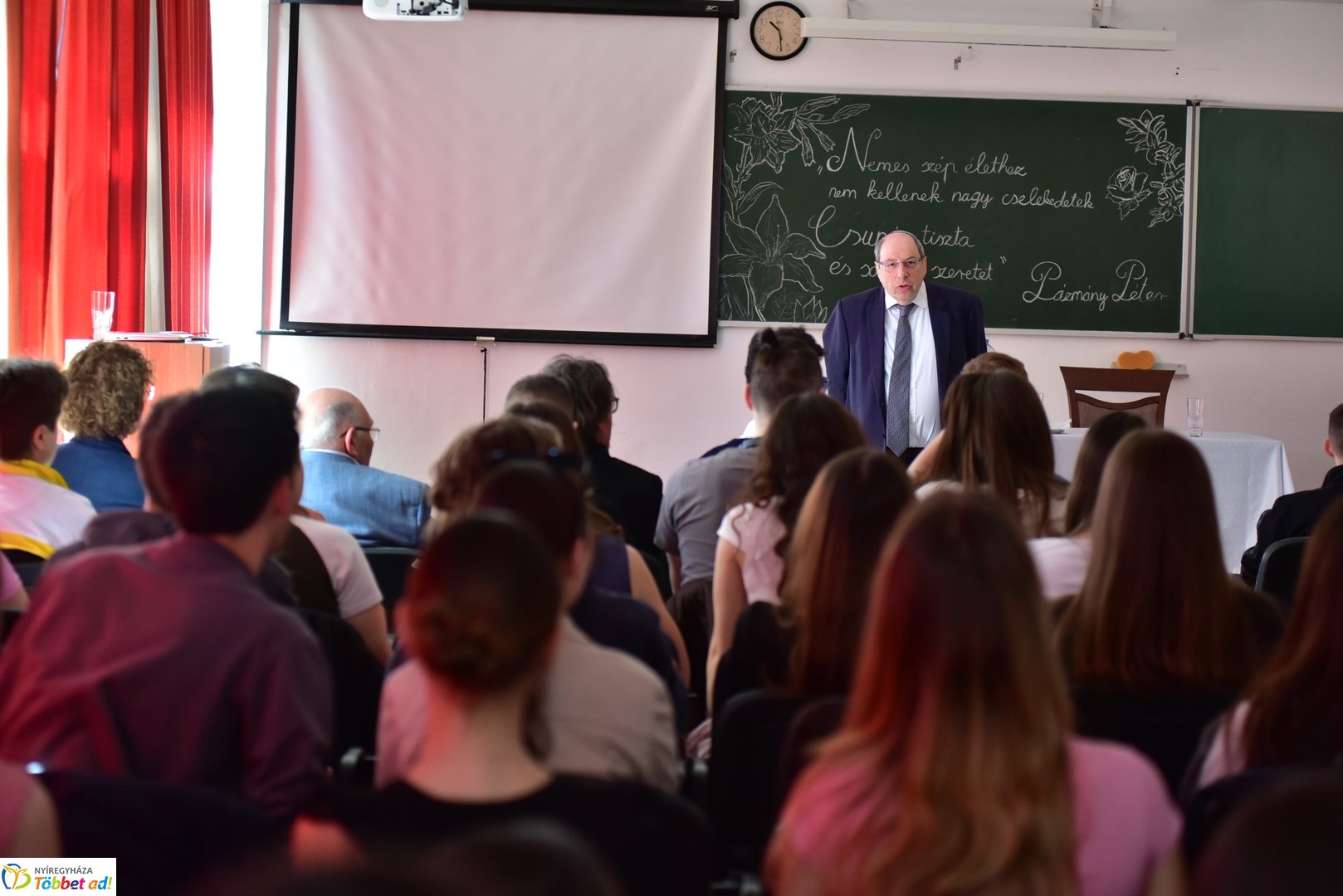 Izraeli nagykövet előadása a Zrínyi Ilona gimnáziumban - 2026