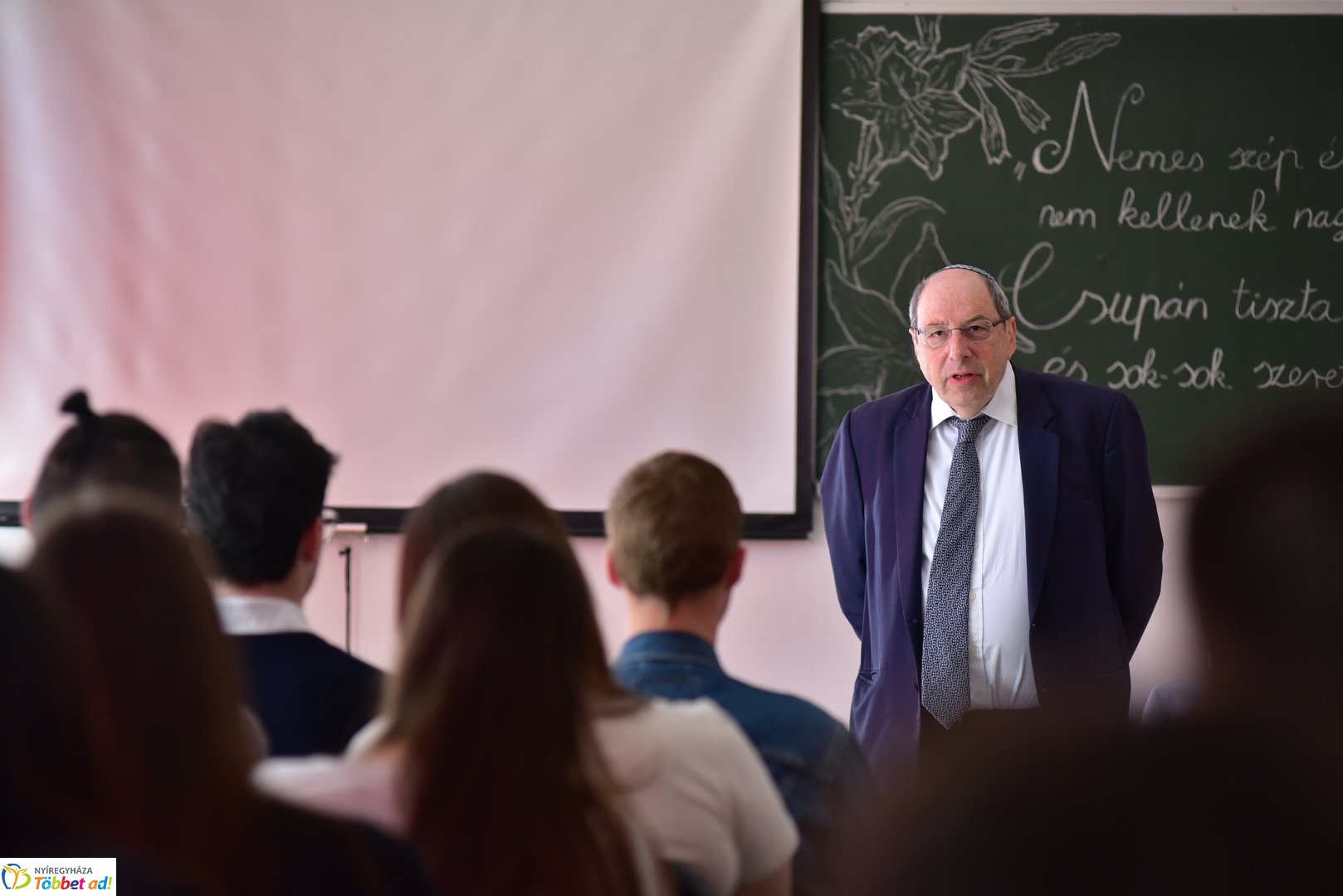 Izraeli nagykövet előadása a Zrínyi Ilona gimnáziumban - 2026