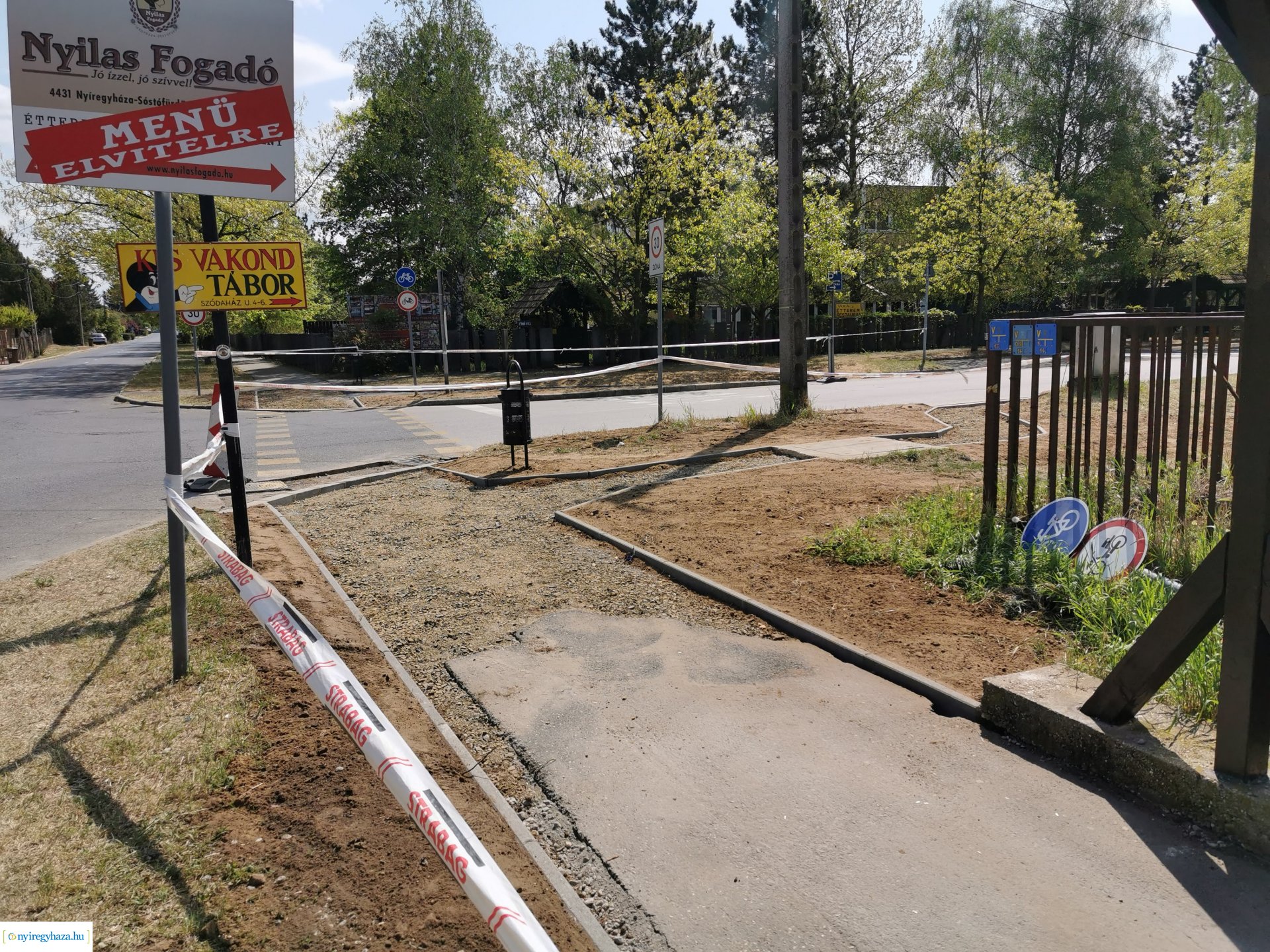 Járdaépítés Sóstón 0429