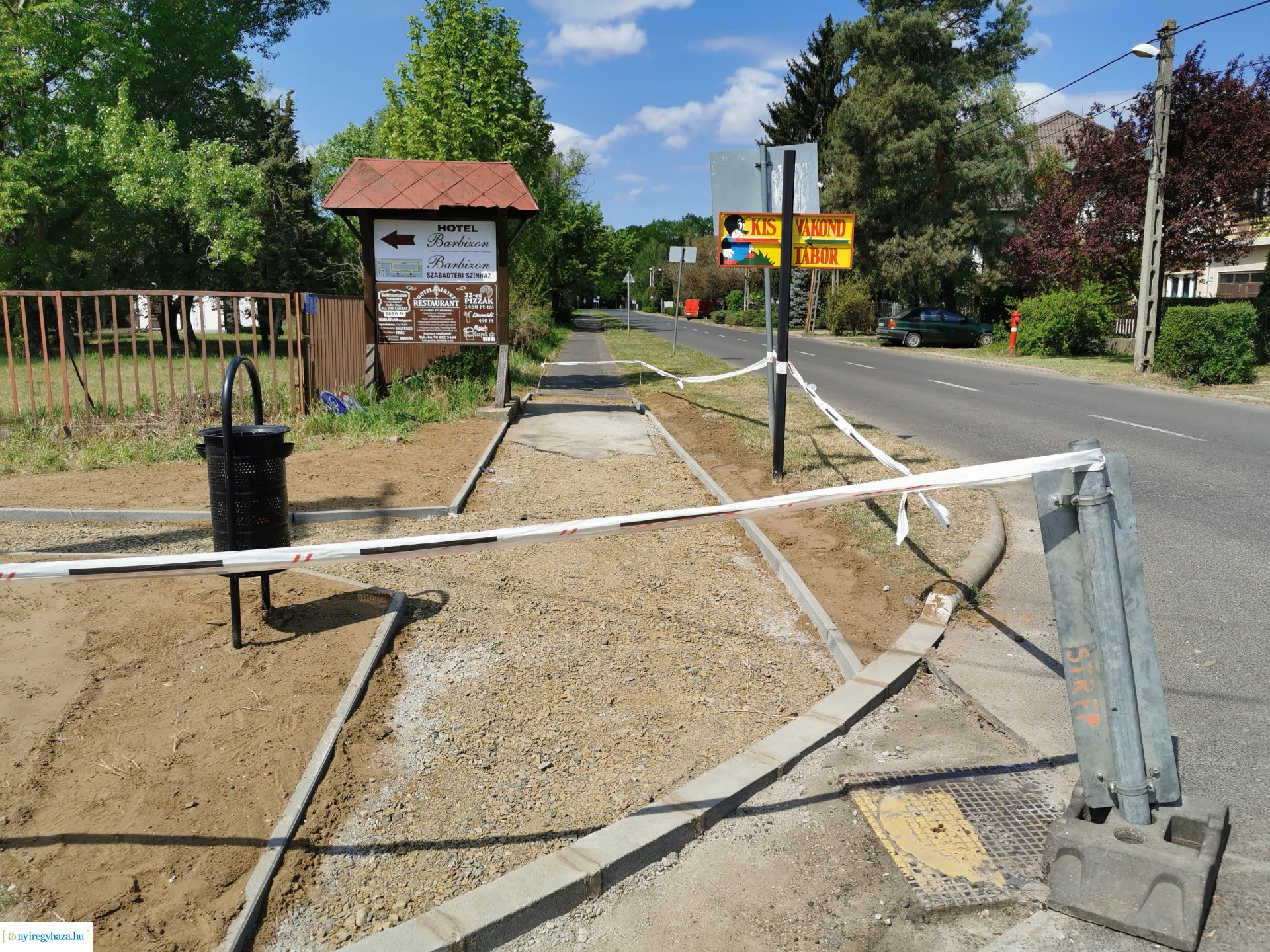 Járdaépítés Sóstón 0429