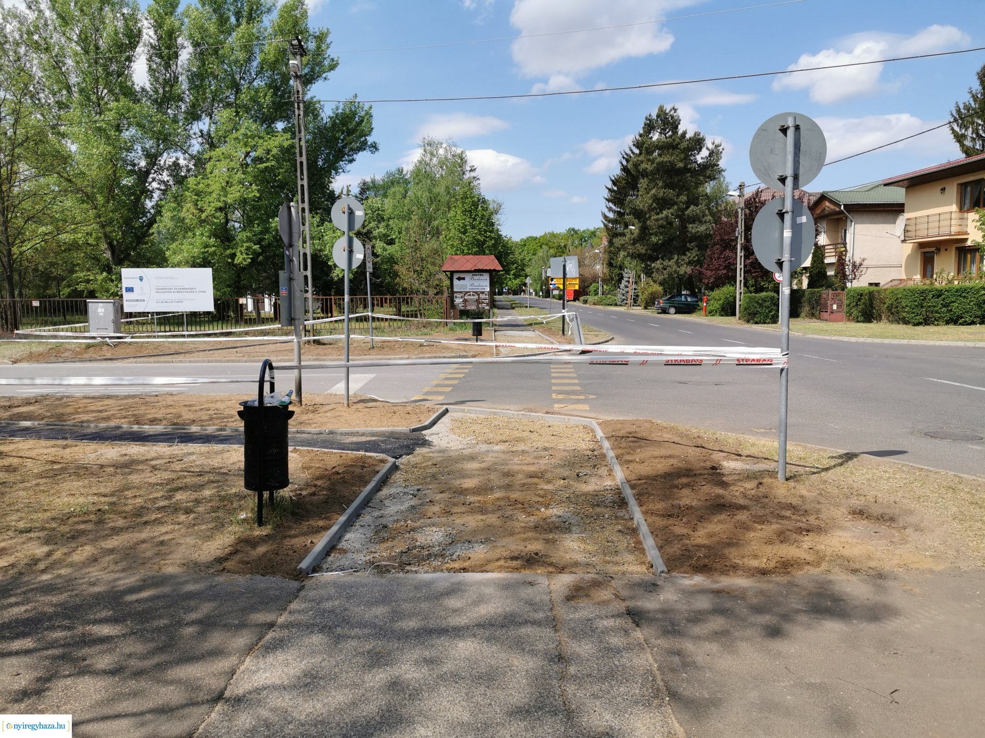 Járdaépítés Sóstón 0429