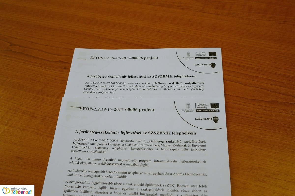 Járóbeteg szakellátók fejlesztése