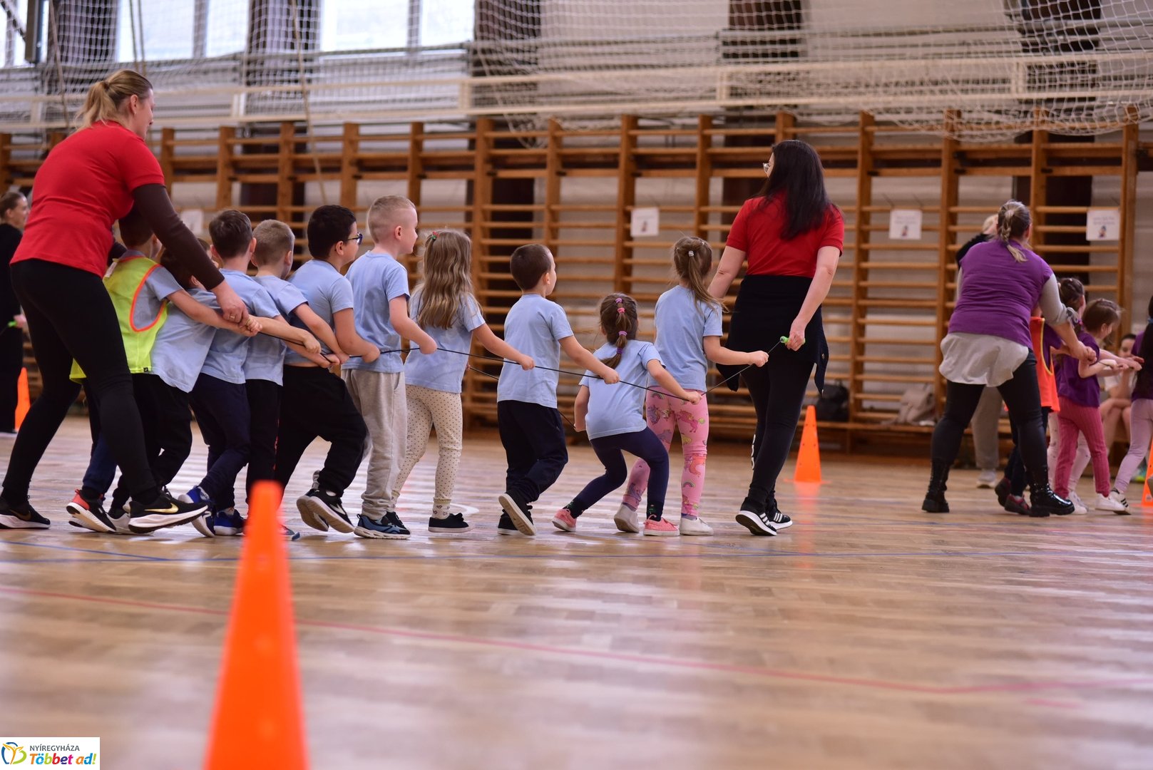 Játékos sportvetélkedő a Bem iskolában 2026 februárjában