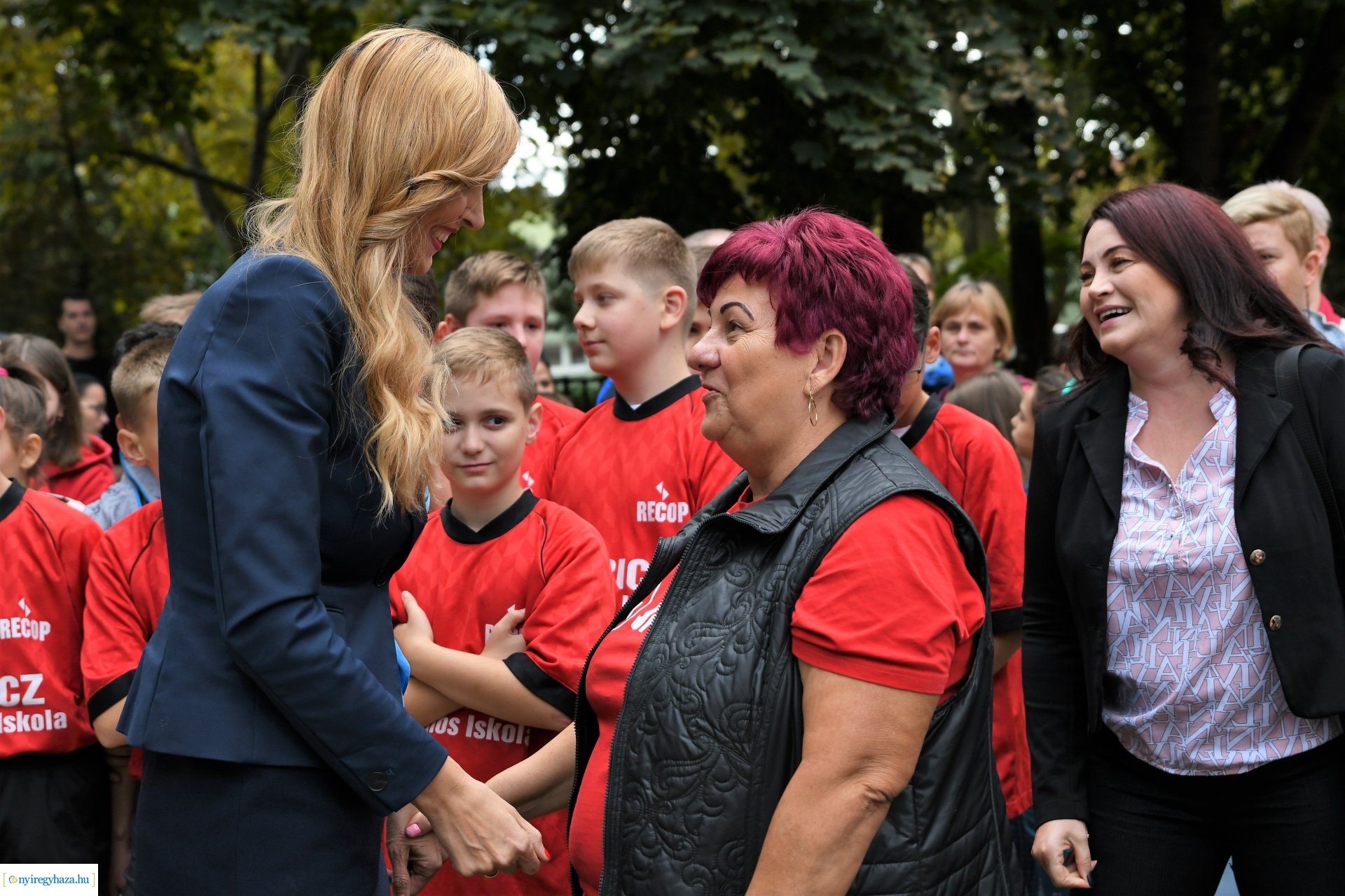Játszótér avatás a Móricz Zsigmond Általános Iskolában