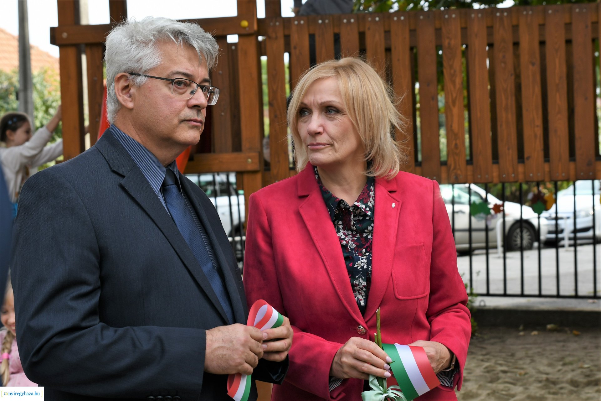 Játszótér avatás a Móricz Zsigmond Általános Iskolában