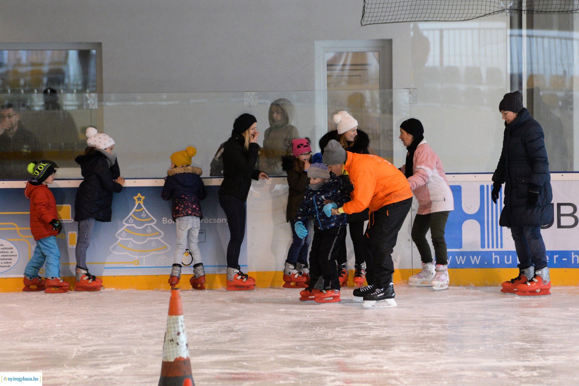 Jégkaland a műlyégpályán