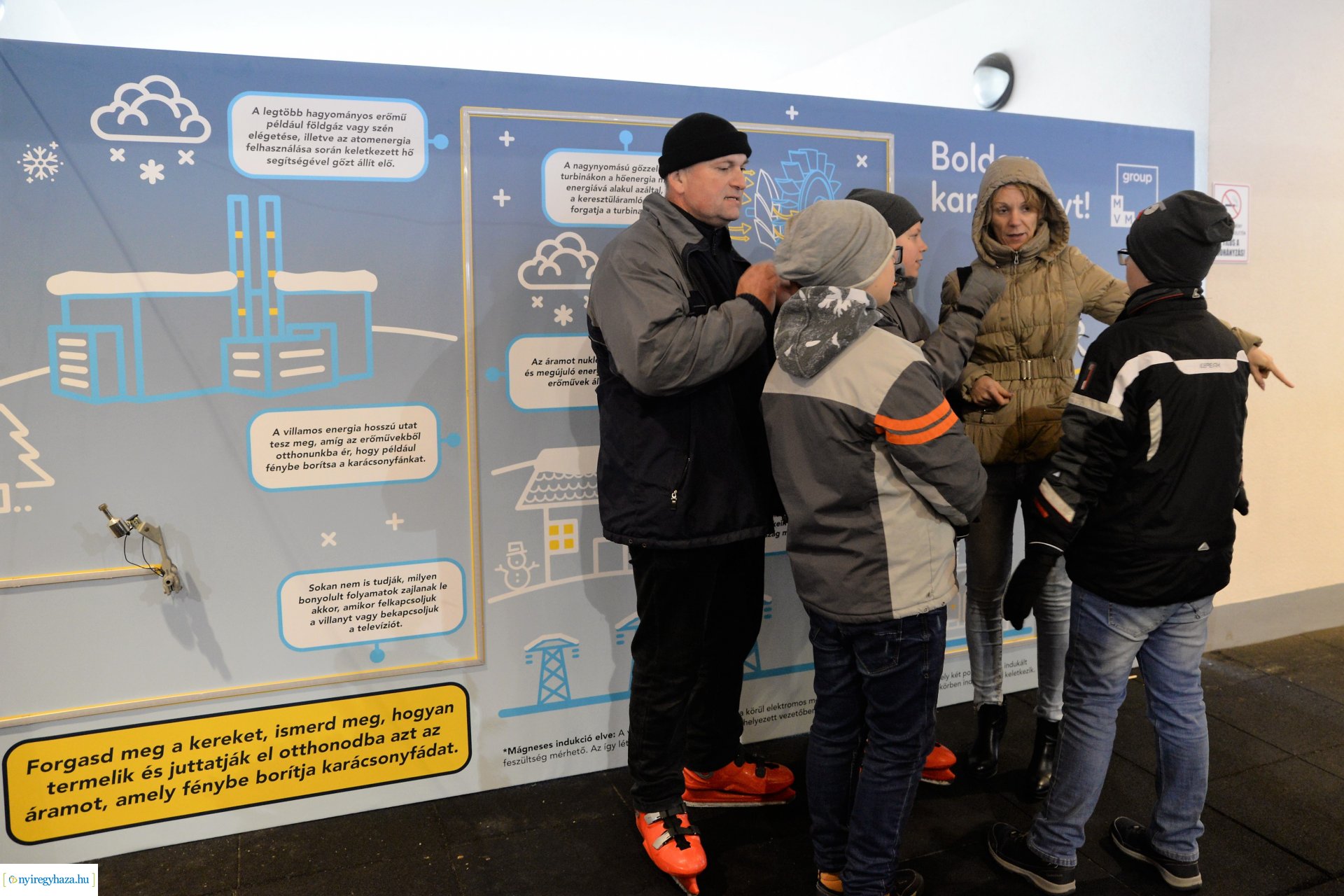 Jégkaland a műlyégpályán