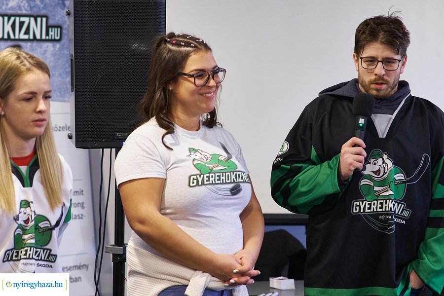 Jégkorong roadshow Nyíregyházán