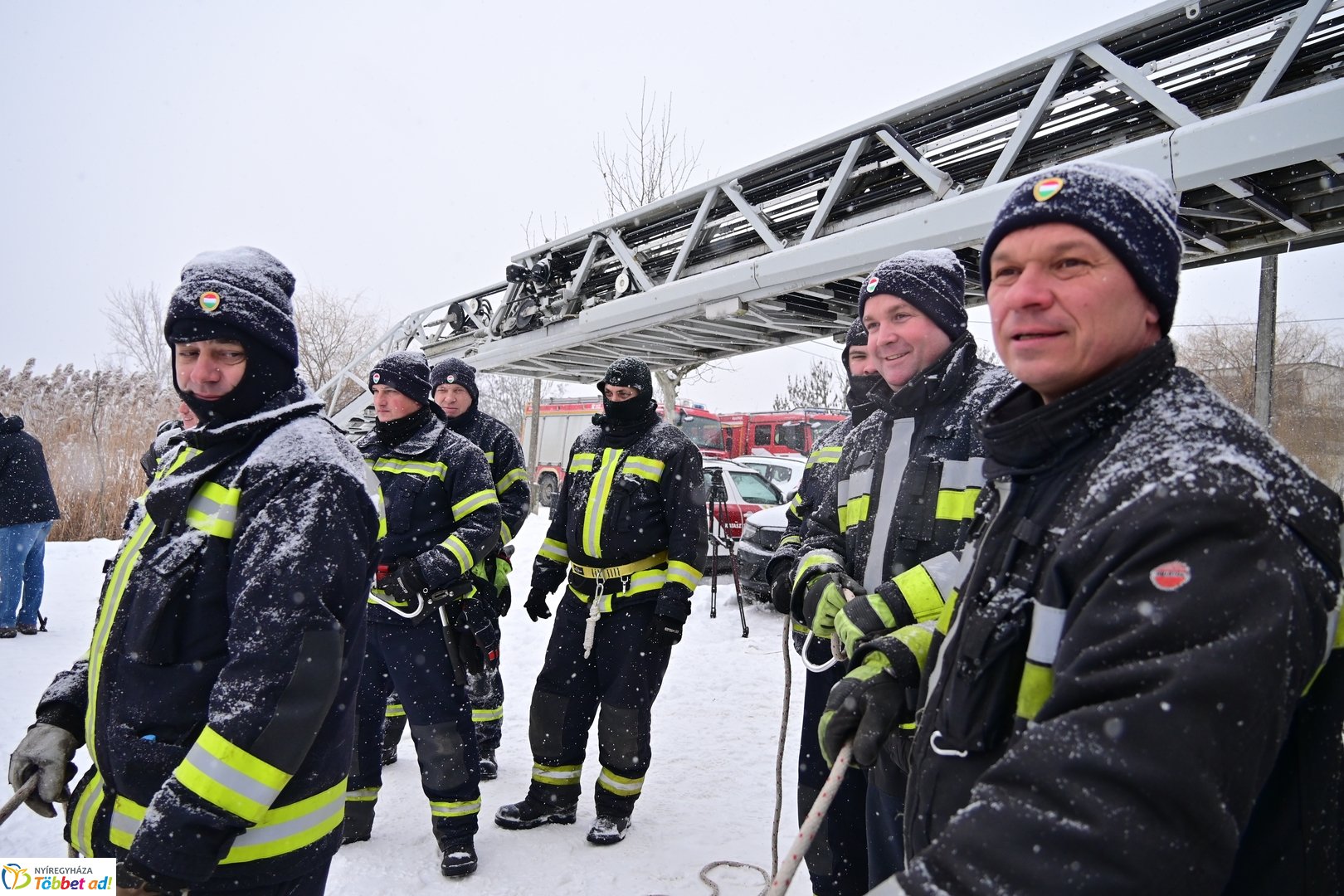 Jégről mentés a Bujtoson 2026 januárjában