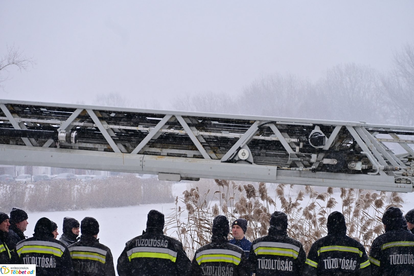 Jégről mentés a Bujtoson 2026 januárjában