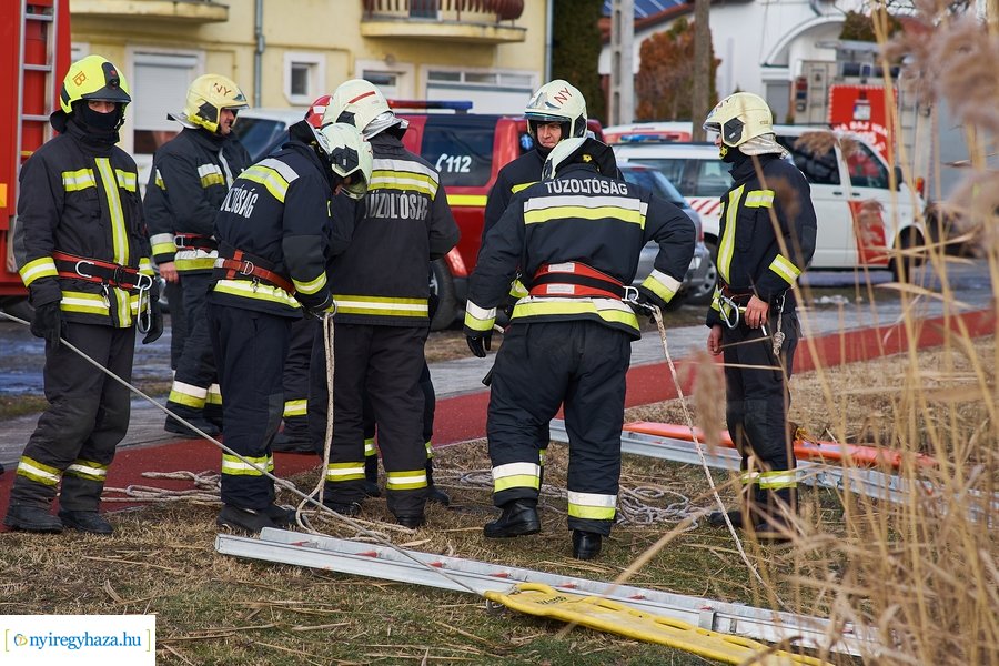 Jégről mentési gyakorlat 2022