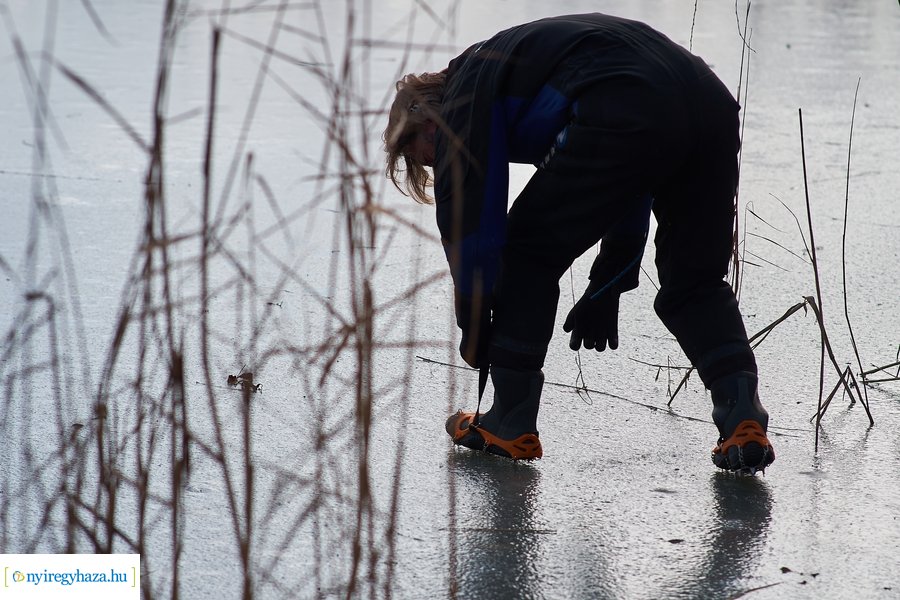Jégről mentési gyakorlat 2022