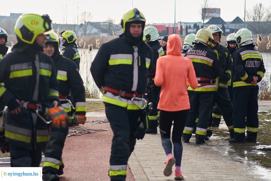 Jégről mentési gyakorlat 2022