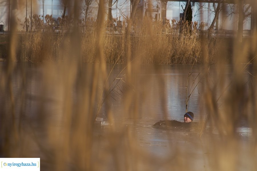Jégről mentési gyakorlat 2022
