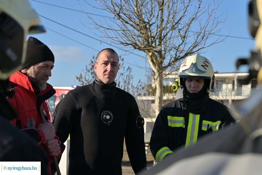 Jégről mentési gyakorlat 2024