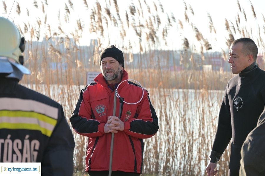 Jégről mentési gyakorlat 2024