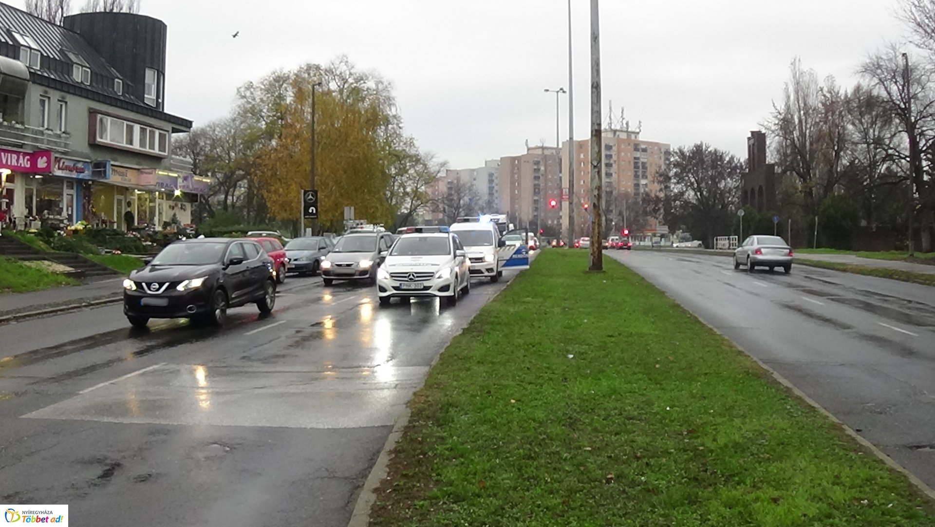 Jelentős anyagi kárral járó baleset a Pazonyi úton