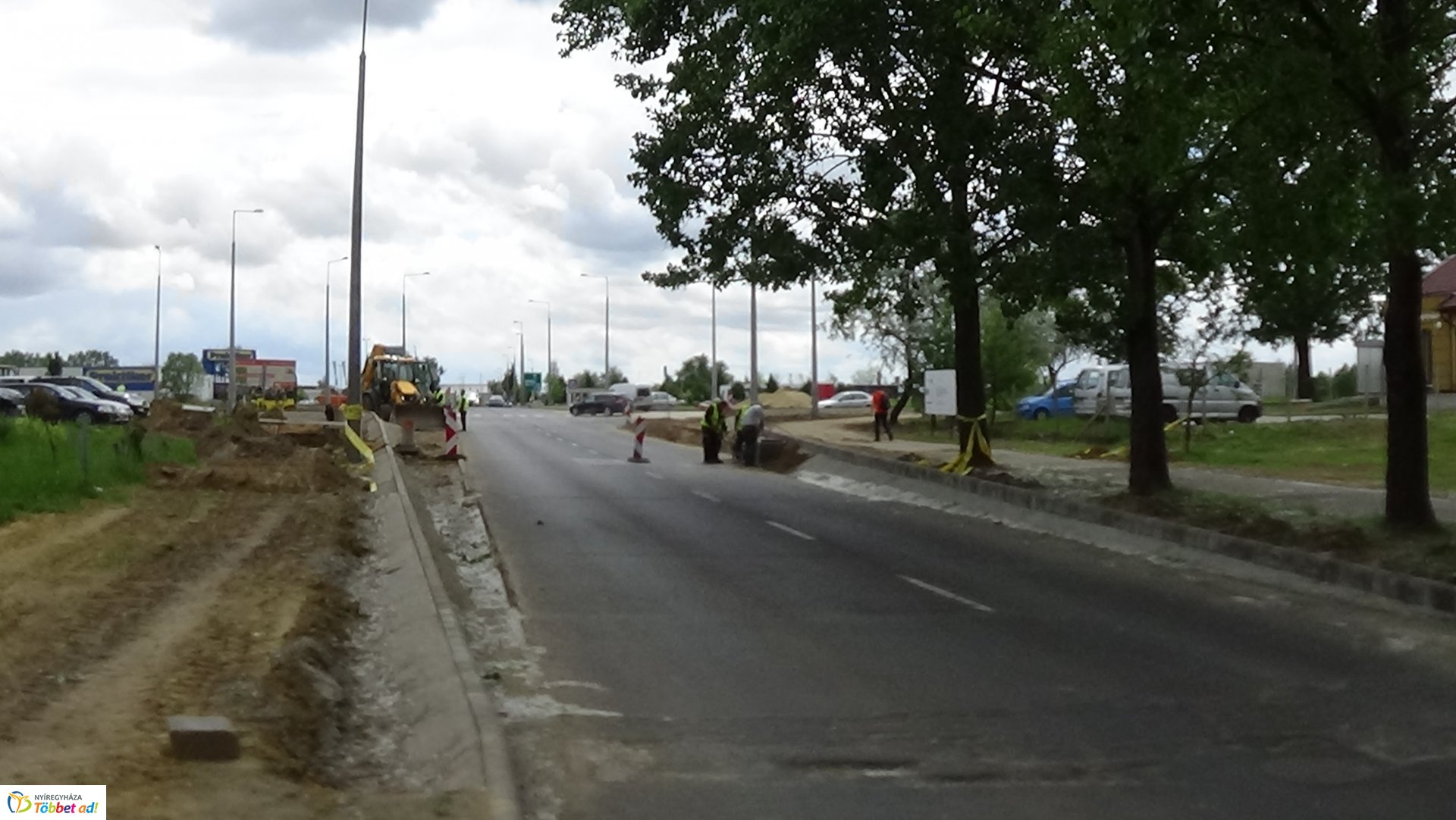 Jelzőlámpák irányítják a forgalmat