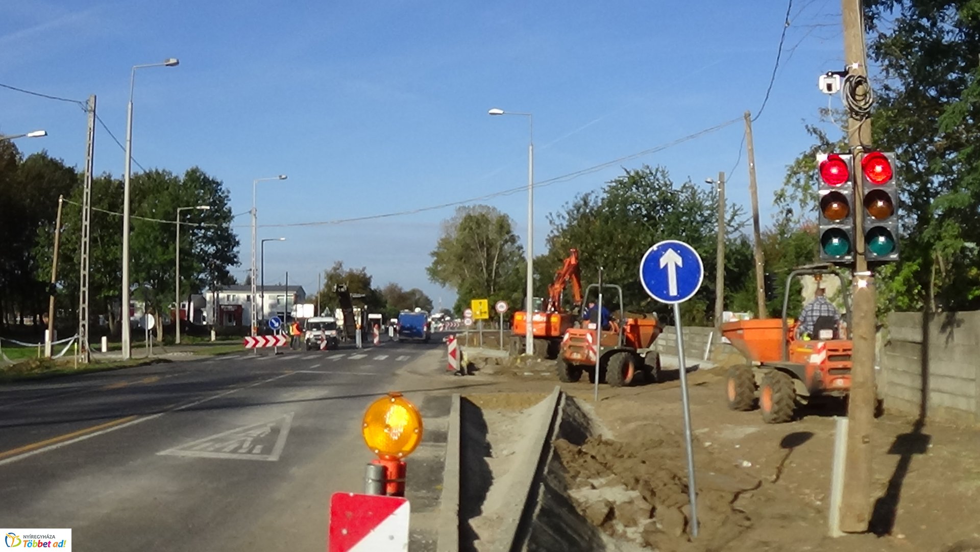 Jelzőlámpás irányításra számítsanak a 36-os számú főúton