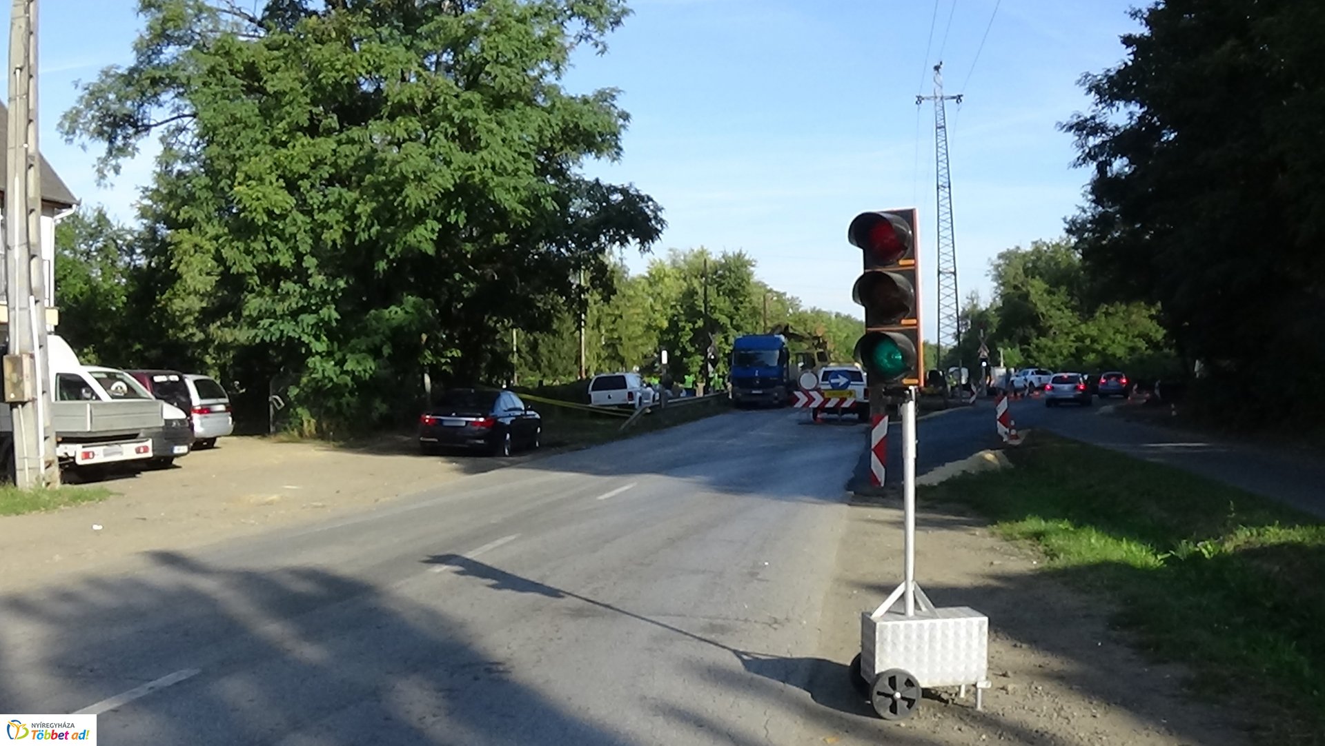 Jelzőlámpás irányításra számítsanak a 36-os számú főúton