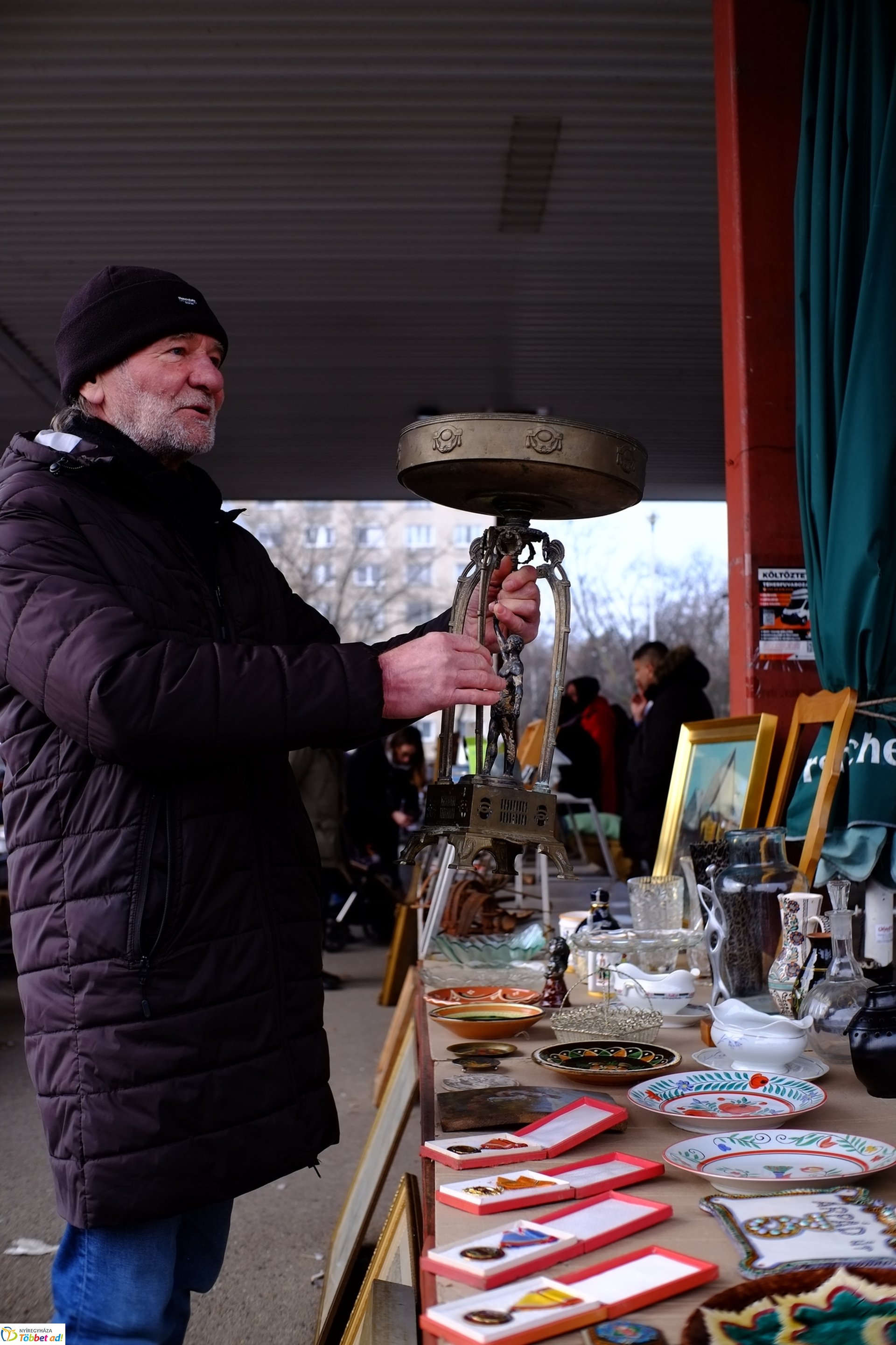 Jósavárosi piac 2025 februárjában