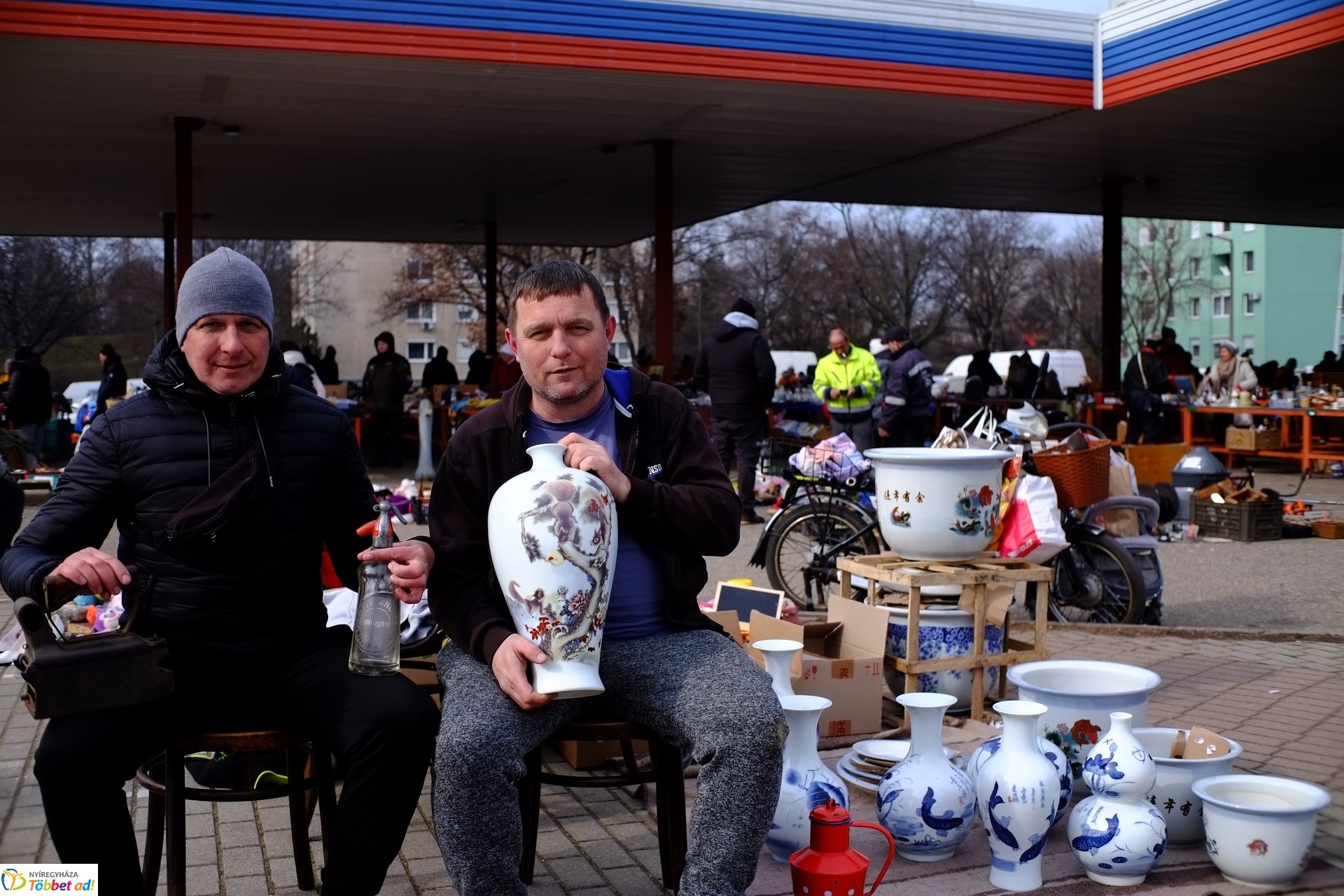 Jósavárosi piac 2025 februárjában