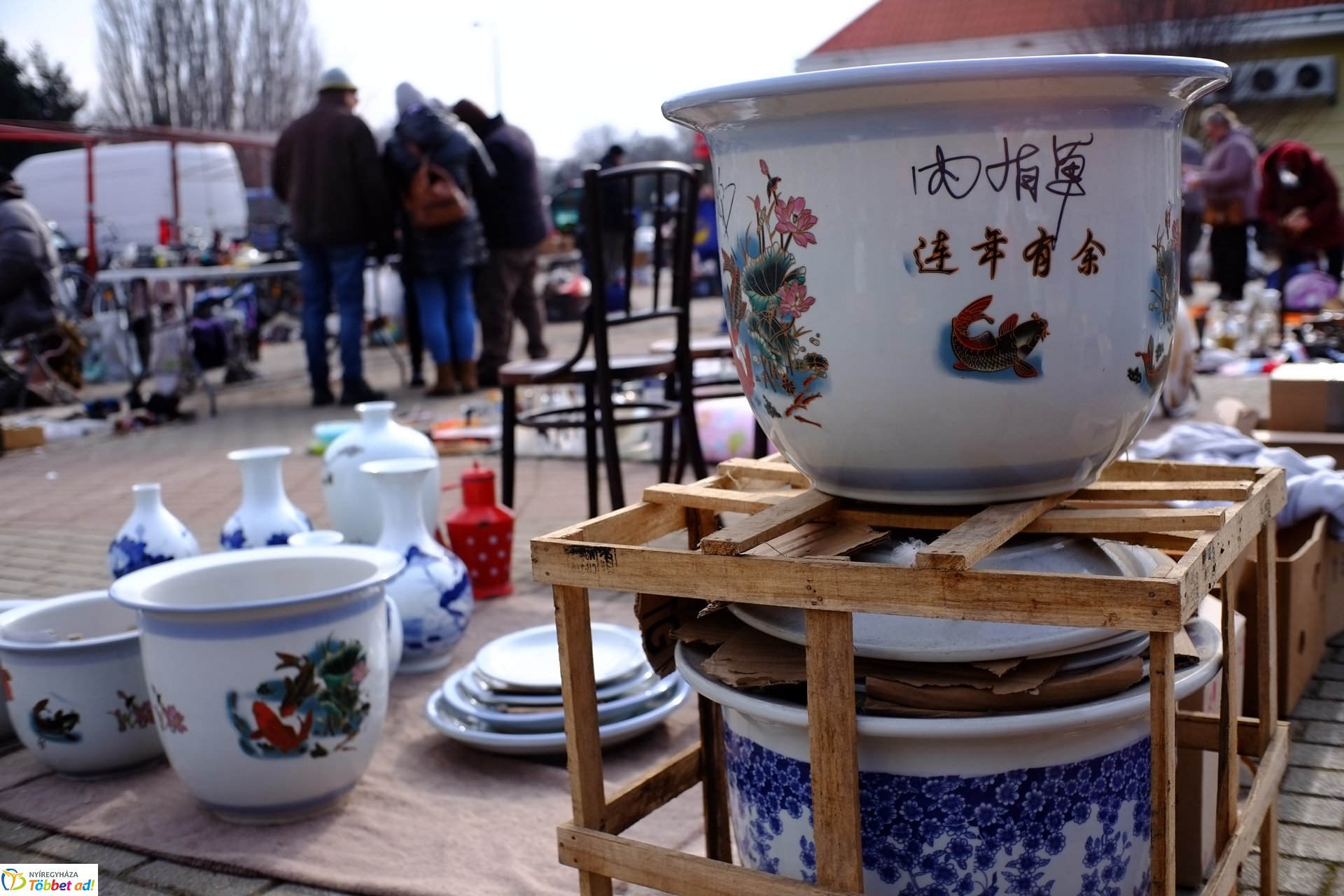 Jósavárosi piac 2025 februárjában