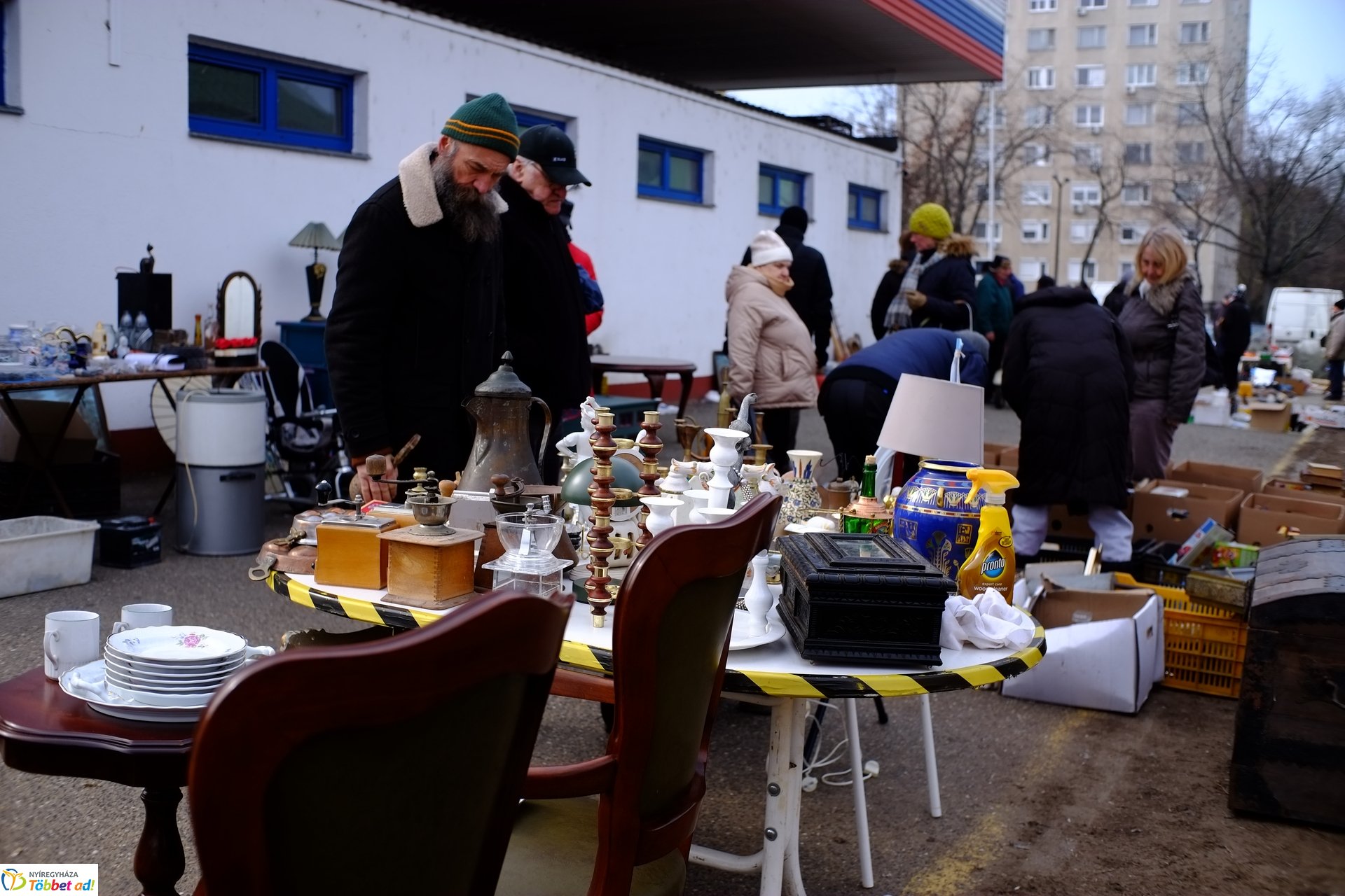 Jósavárosi piac 2025 februárjában