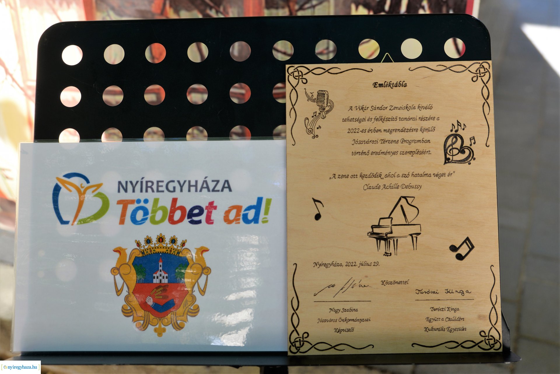 Térzene a Jósavárosban