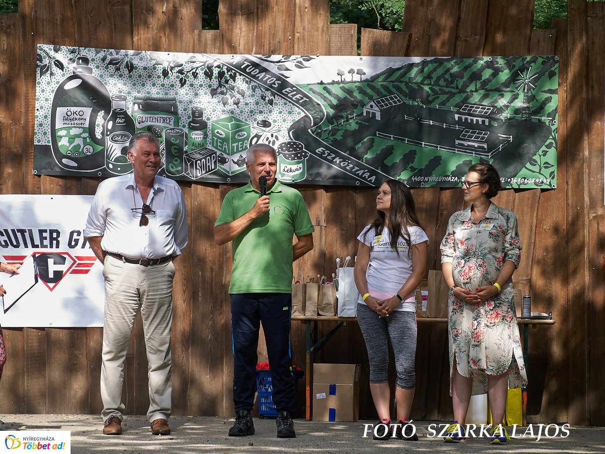 Jótékonysági futás az Erdei Tornapályán